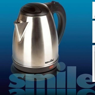 Чайник электрический SMILE WK 1607, нерж./черный, 1,8 л