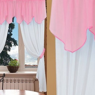 Комплект штор «Виола» из 5 предметов, розовый