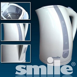 Чайник электрический SMILE WK 1103, бело-голубой