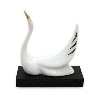 Подставка для колец декоративная «Лебедь»