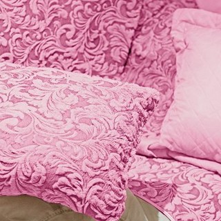 Подушка (45 х 45 см, 2 шт.) цвет розовый