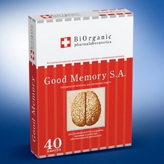 БАД GOOD MEMORY S.A., улучшение памяти и работоспособности