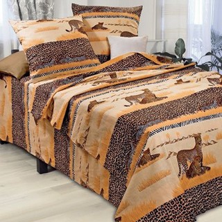 Постельное белье «Леопарды», 2-спальное