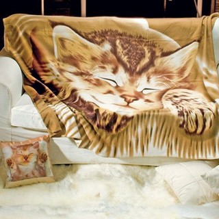Плед + подушка «Мой котенок»