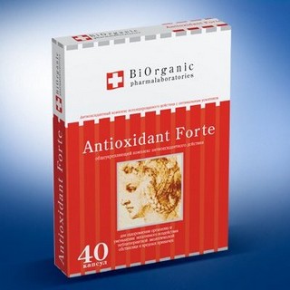 БАД ANTIOXIDANT FORTE, антиоксидантное действие